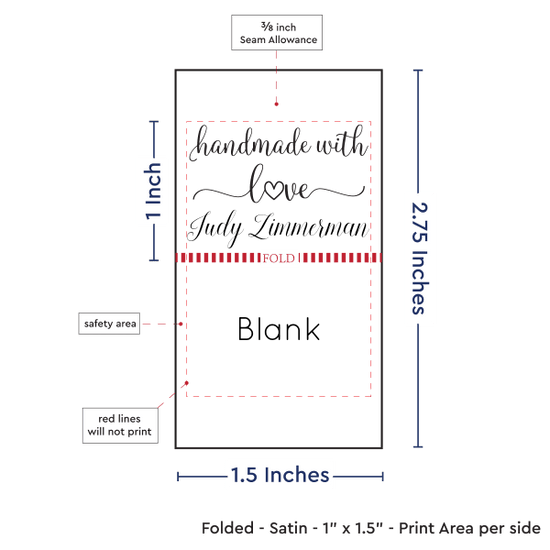PPLR_HIDDEN_PRODUCT Signature with Love - Satin - 1.5" wide