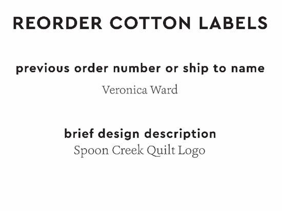 PPLR_HIDDEN_PRODUCT Reorder Previous Label Design - COTTON