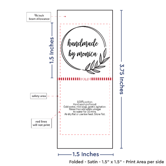 PPLR_HIDDEN_PRODUCT Circle Leaf - Satin - 1.5" wide