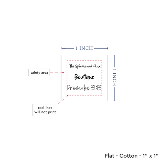 PPLR_HIDDEN_PRODUCT Small Text Labels - 3 lines - Cotton
