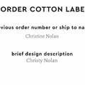 PPLR_HIDDEN_PRODUCT Reorder Previous Label Design - COTTON