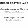 PPLR_HIDDEN_PRODUCT Reorder Previous Label Design - COTTON