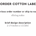 PPLR_HIDDEN_PRODUCT Reorder Previous Label Design - COTTON