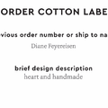 PPLR_HIDDEN_PRODUCT Reorder Previous Label Design - COTTON