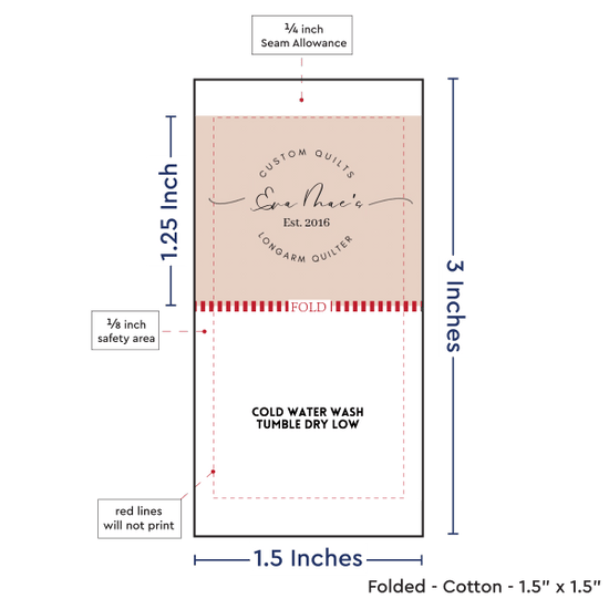 PPLR_HIDDEN_PRODUCT Print Your Logo or Image on FOLDED Cotton Tags