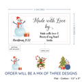 PPLR_HIDDEN_PRODUCT Christmas Sampler Large (1.5"x3"-Cotton)