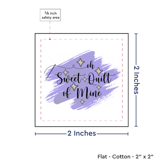 PPLR_HIDDEN_PRODUCT Print your Logo or Image on FLAT Cotton Tags