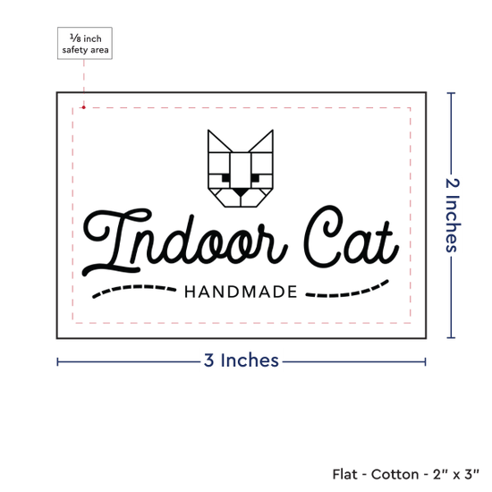 PPLR_HIDDEN_PRODUCT Print your Logo or Image on FLAT Cotton Tags