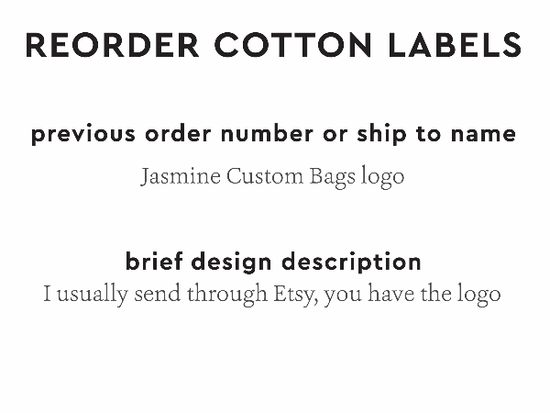 PPLR_HIDDEN_PRODUCT Reorder Previous Label Design - COTTON