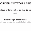 PPLR_HIDDEN_PRODUCT Reorder Previous Label Design - COTTON