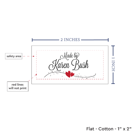 PPLR_HIDDEN_PRODUCT Double Hearts (2"x1"-Cotton)
