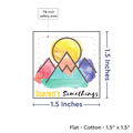 PPLR_HIDDEN_PRODUCT Print your Logo or Image on FLAT Cotton Tags