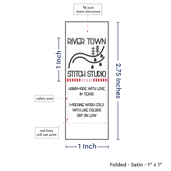 PPLR_HIDDEN_PRODUCT Print Your Logo/Image on Satin Tags (1" wide - Satin)