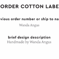 PPLR_HIDDEN_PRODUCT Reorder Previous Label Design - COTTON