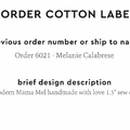 PPLR_HIDDEN_PRODUCT Reorder Previous Label Design - COTTON