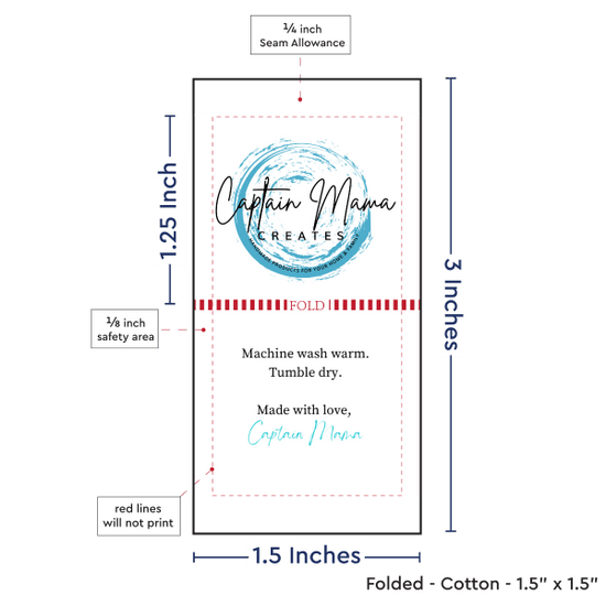 PPLR_HIDDEN_PRODUCT Print Your Logo or Image on FOLDED Cotton Tags