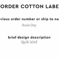 PPLR_HIDDEN_PRODUCT Reorder Previous Label Design - COTTON