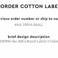PPLR_HIDDEN_PRODUCT Reorder Previous Label Design - COTTON