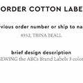 PPLR_HIDDEN_PRODUCT Reorder Previous Label Design - COTTON