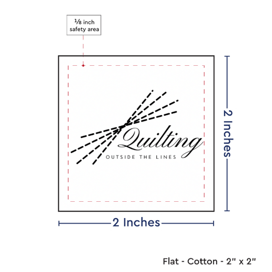 PPLR_HIDDEN_PRODUCT Print your Logo or Image on FLAT Cotton Tags
