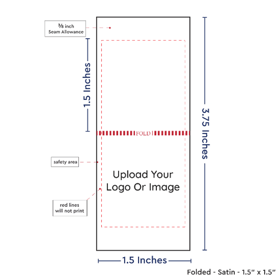 PPLR_HIDDEN_PRODUCT Print your logo/Image on Satin Tags (1.5" wide - Satin)