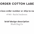 PPLR_HIDDEN_PRODUCT Reorder Previous Label Design - COTTON