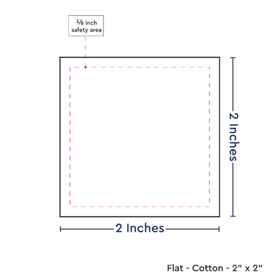 PPLR_HIDDEN_PRODUCT Print your Logo or Image on FLAT Cotton Tags