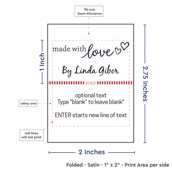 PPLR_HIDDEN_PRODUCT Love Hearts (2" wide - Satin)