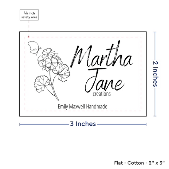PPLR_HIDDEN_PRODUCT Print your Logo or Image on FLAT Cotton Tags