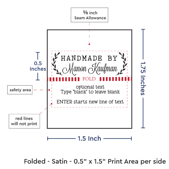 PPLR_HIDDEN_PRODUCT Small Laurel Labels (1.5" wide - Satin)