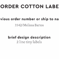PPLR_HIDDEN_PRODUCT Reorder Previous Label Design - COTTON