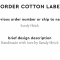 PPLR_HIDDEN_PRODUCT Reorder Previous Label Design - COTTON