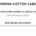 PPLR_HIDDEN_PRODUCT Reorder Previous Label Design - COTTON
