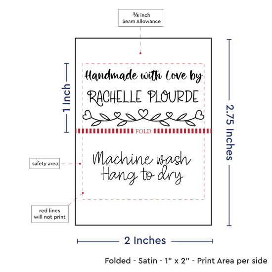 PPLR_HIDDEN_PRODUCT Heart border labels (2" wide - Satin)