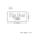 PPLR_HIDDEN_PRODUCT Print your Logo or Image on FLAT Cotton Tags