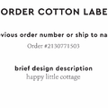 PPLR_HIDDEN_PRODUCT Reorder Previous Label Design - COTTON