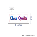 PPLR_HIDDEN_PRODUCT Print your Logo or Image on FLAT Cotton Tags