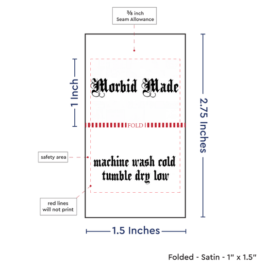 PPLR_HIDDEN_PRODUCT Print your logo/Image on Satin Tags (1.5" wide - Satin)