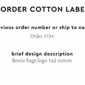 PPLR_HIDDEN_PRODUCT Reorder Previous Label Design - COTTON