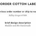 PPLR_HIDDEN_PRODUCT Reorder Previous Label Design - COTTON