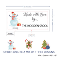 PPLR_HIDDEN_PRODUCT Christmas Sampler Large (1.5"x3"-Cotton)