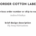 PPLR_HIDDEN_PRODUCT Reorder Previous Label Design - COTTON