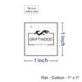 PPLR_HIDDEN_PRODUCT Print your Logo or Image on FLAT Cotton Tags