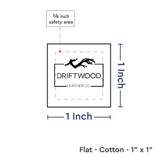 PPLR_HIDDEN_PRODUCT Print your Logo or Image on FLAT Cotton Tags