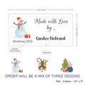 PPLR_HIDDEN_PRODUCT Christmas Sampler Large (1.5"x3"-Cotton)