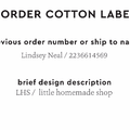 PPLR_HIDDEN_PRODUCT Reorder Previous Label Design - COTTON