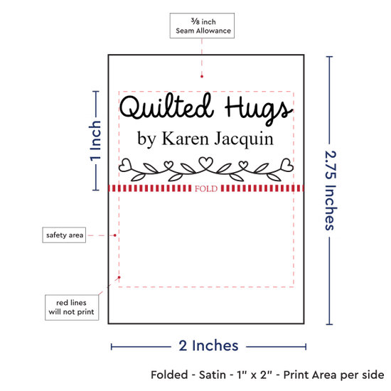 PPLR_HIDDEN_PRODUCT Heart border labels (2" wide - Satin)