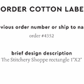 PPLR_HIDDEN_PRODUCT Reorder Previous Label Design - COTTON