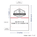 PPLR_HIDDEN_PRODUCT Print your Logo or Image on Satin Tags (2" wide - Satin)