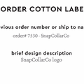 PPLR_HIDDEN_PRODUCT Reorder Previous Label Design - COTTON